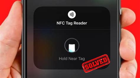 nfc tag reader not showing in control centre|nfc tag reader not working.